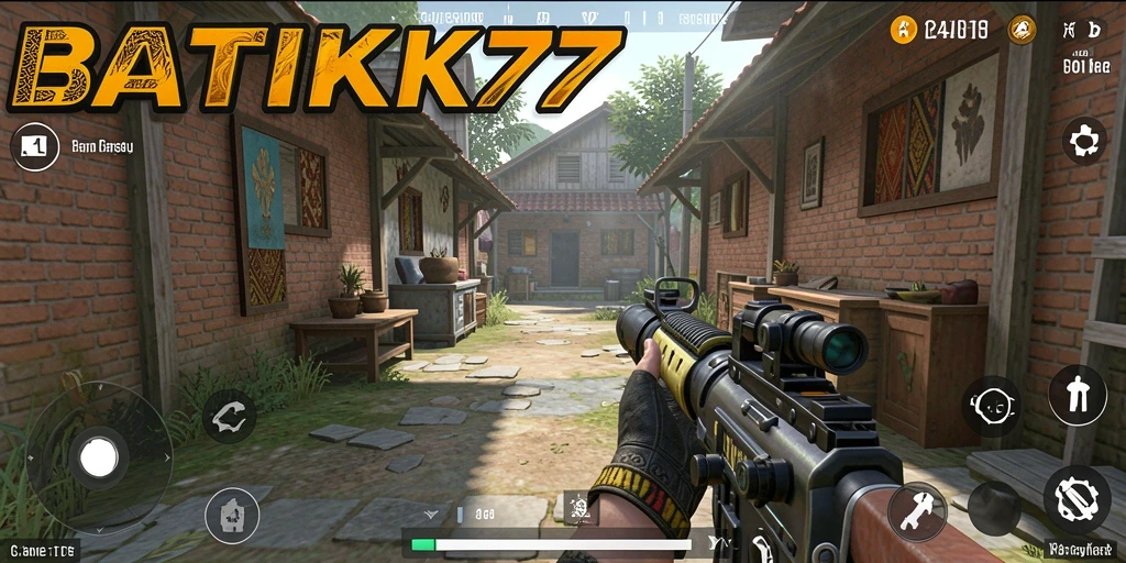 Tampilan utama gameplay BATIK77 yang menarik dan dinamis.