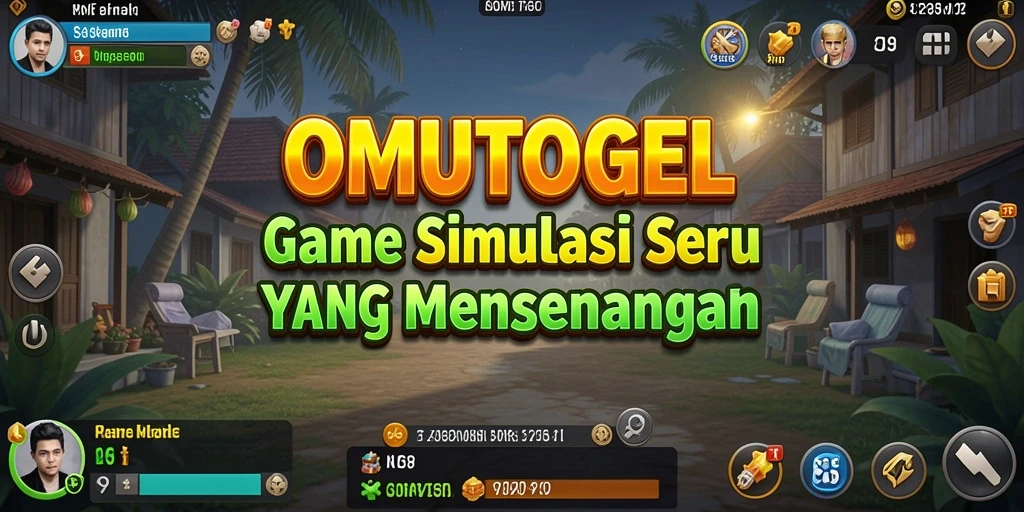 Screenshot gameplay OMUTOGEL yang menampilkan simulasi menarik.