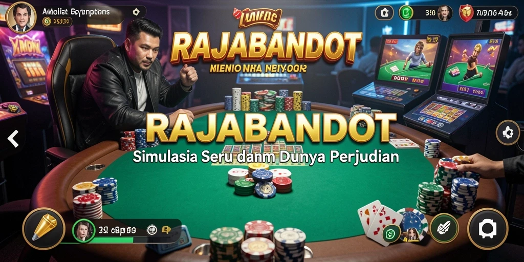 Tampilan gameplay menegangkan dalam RAJABANDOT dengan grafis yang menawan.