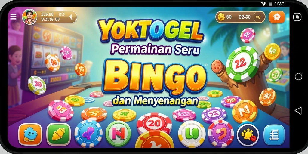 Screenshot gameplay YOKTOGEL yang menampilkan suasana bingo yang seru.
